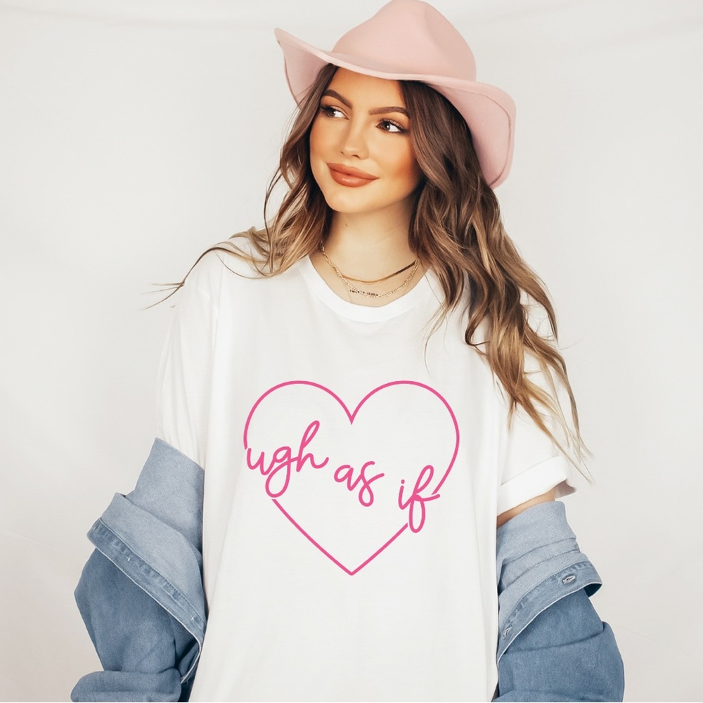 Ugh As If “Clueless” Graphic Tee – 100% Cotton, Unisex Sizing S-M-L-XL